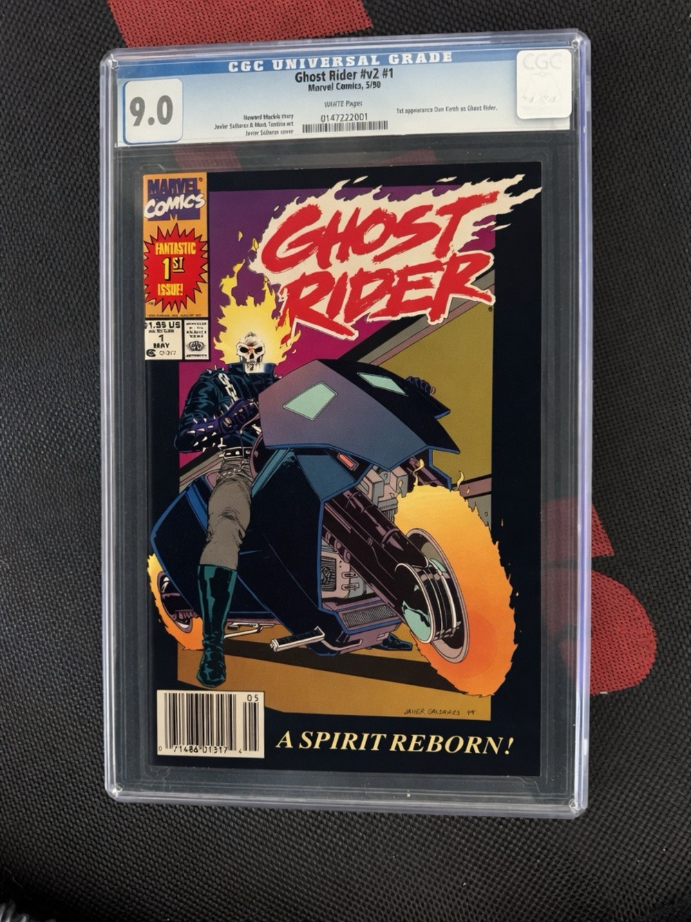 Ghost Rider #1 Danny Ketch 1st appearance A Spirit Reborn! Marvel 9.0 NM